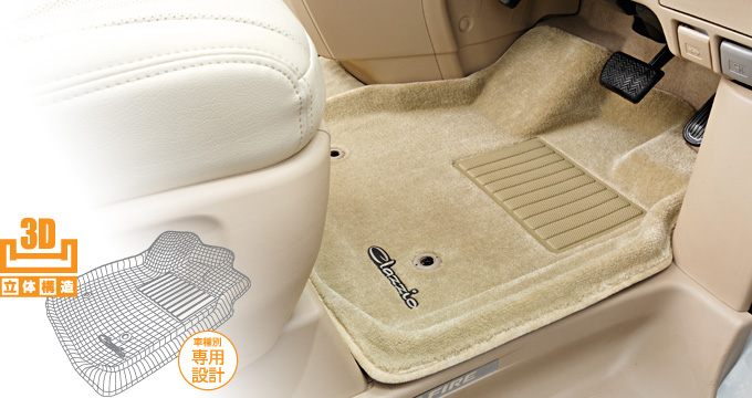 クラッツィオ車種別専用立体マット