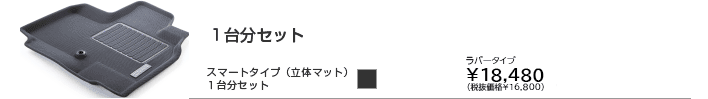 クラッツィオ車種別専用立体マット「スマートタイプ」