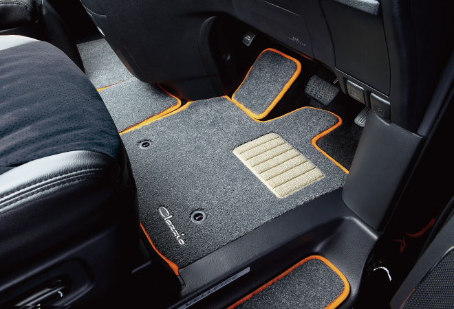 Clazzio seat cover   Clazzio custom floor mat