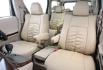 Vellfire row 1 (Tanned baige)